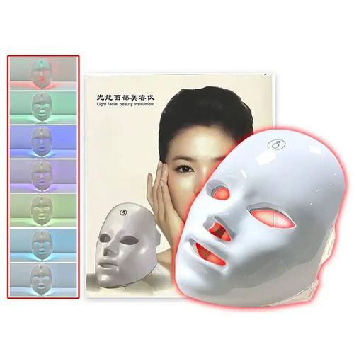 LED Therapy Mask on face